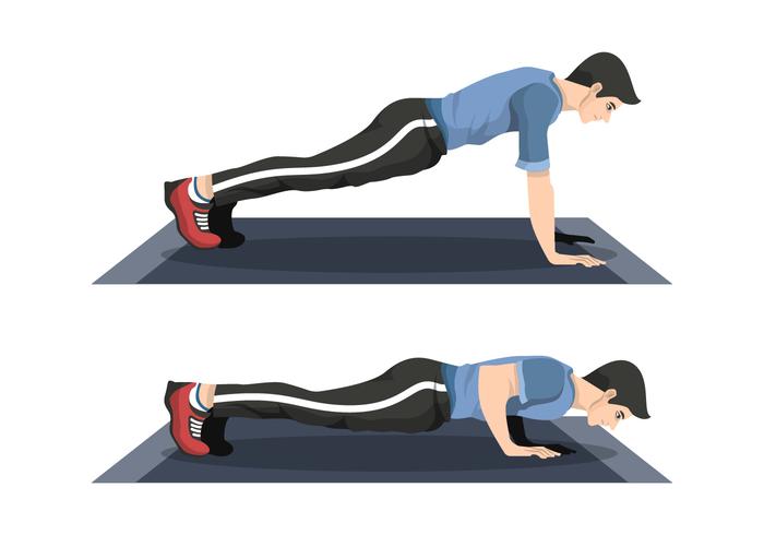 flexiones excentricas